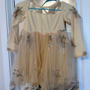 Children’s Elegant Floral Dress